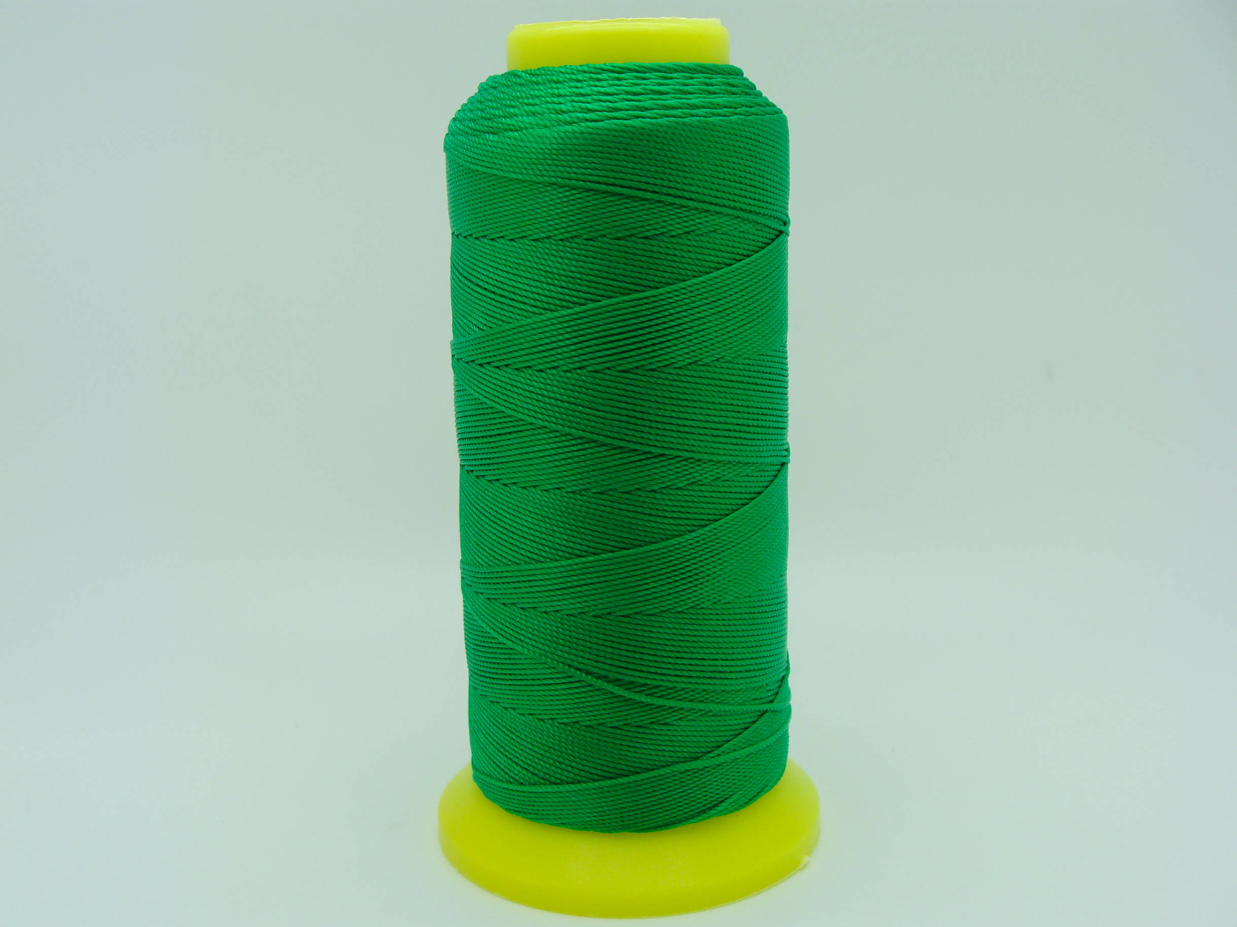 fil polyester 08 tresse bobine vert