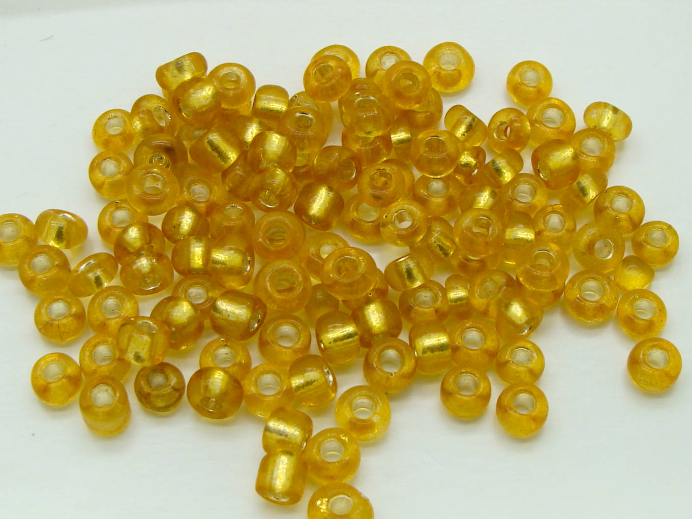 rocaille 5mm TA jaune dore