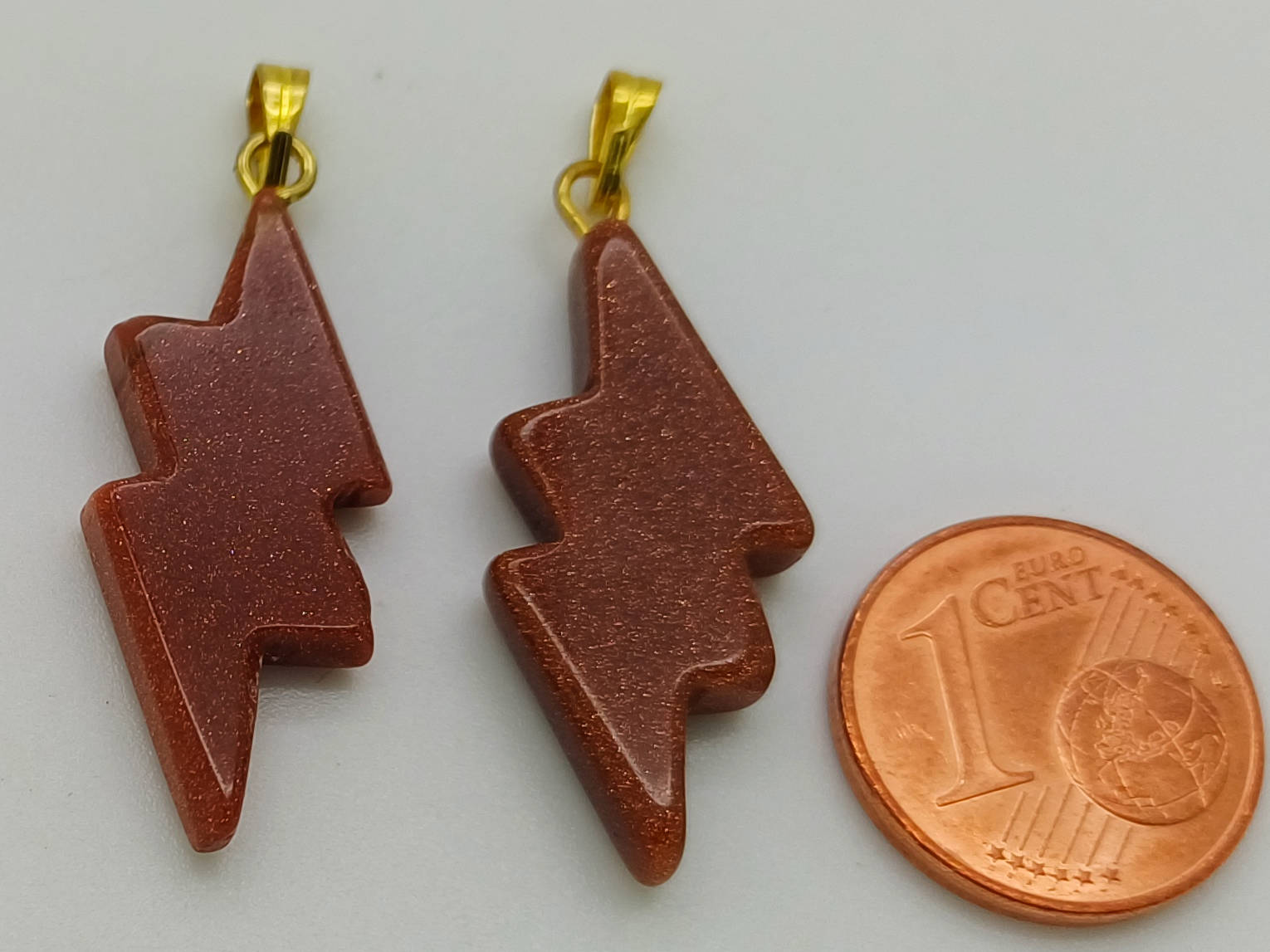 pendentif eclair pierre marron fonce mod2