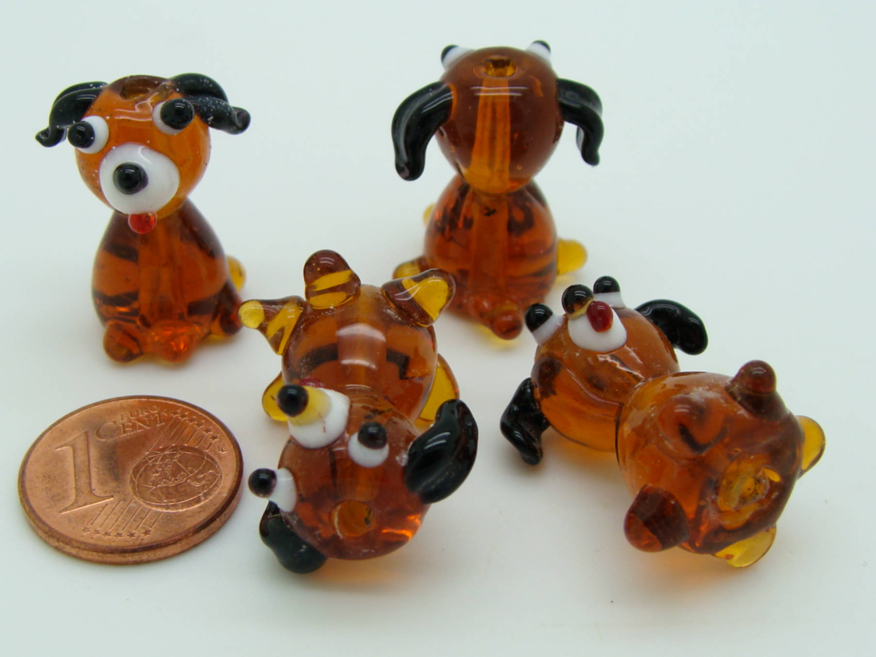 perle verre chien marron PV-lamp-08