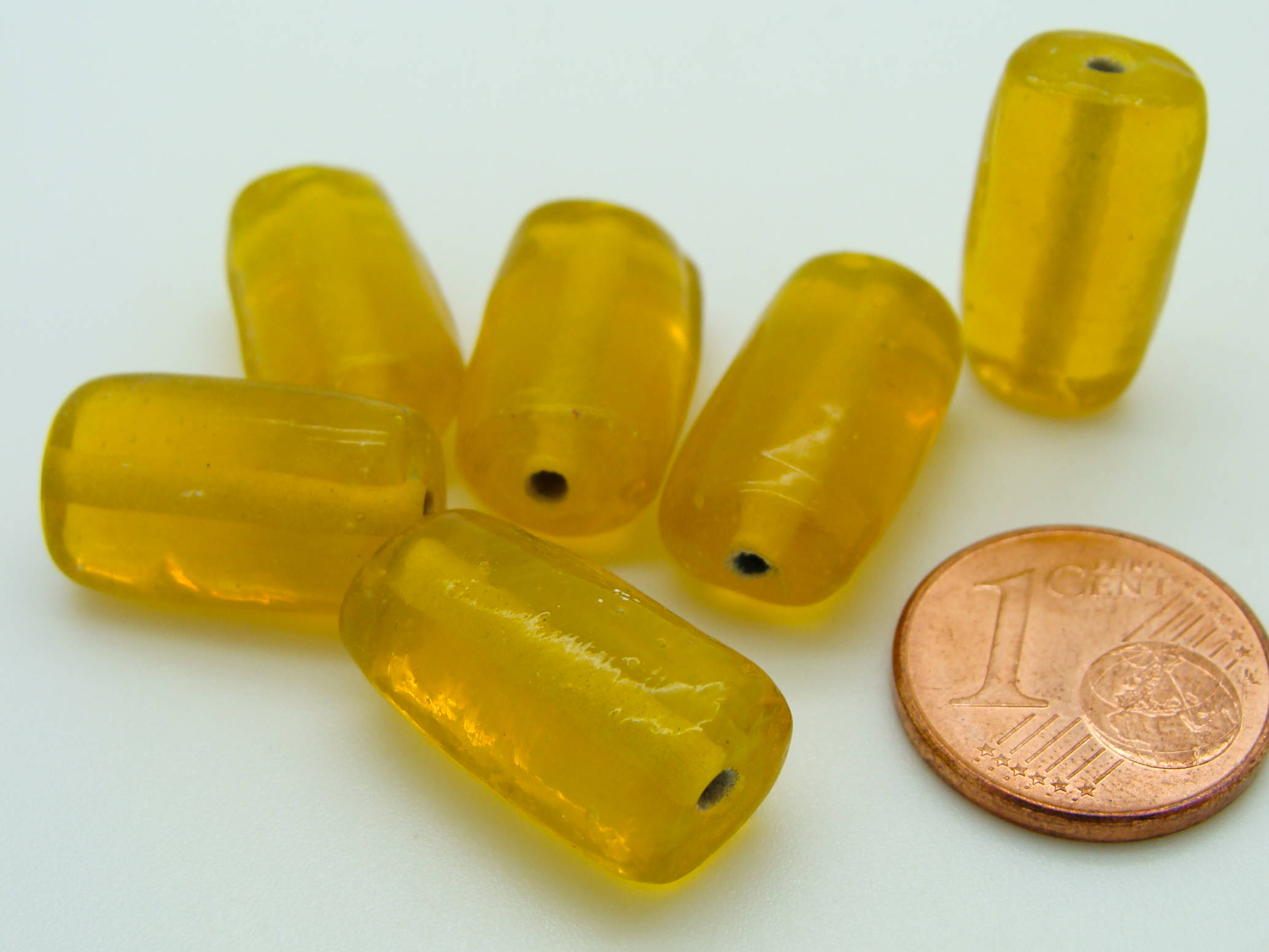 VS-T18x10-jaune perles tubes jaune