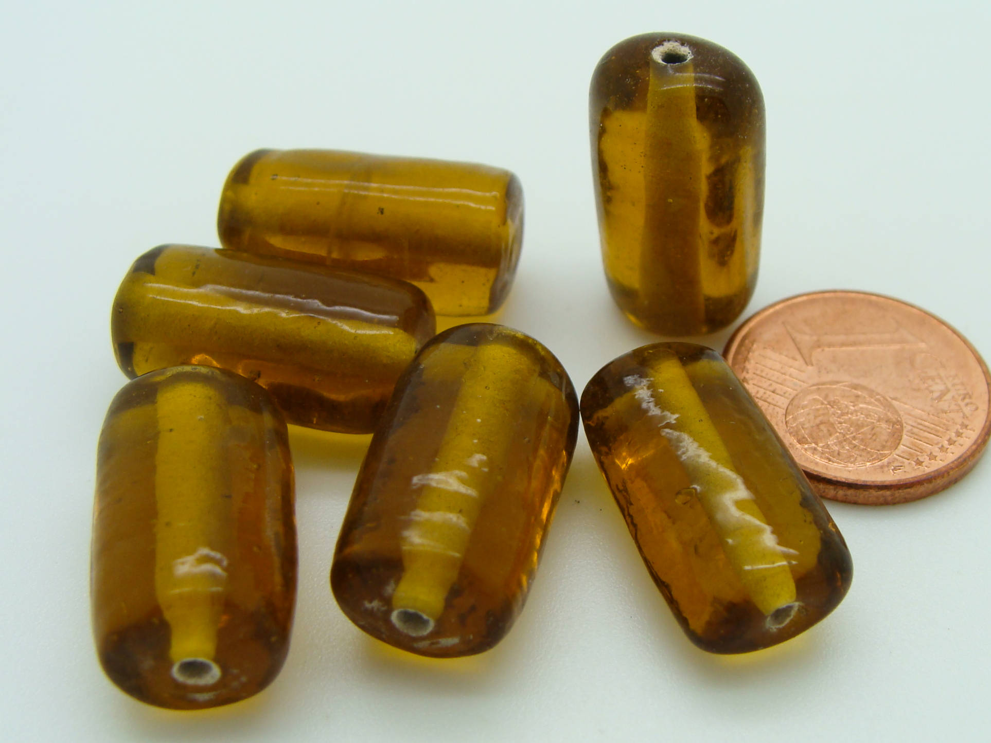 perles tubes marron clair verre VS-T18x10-marron-clair