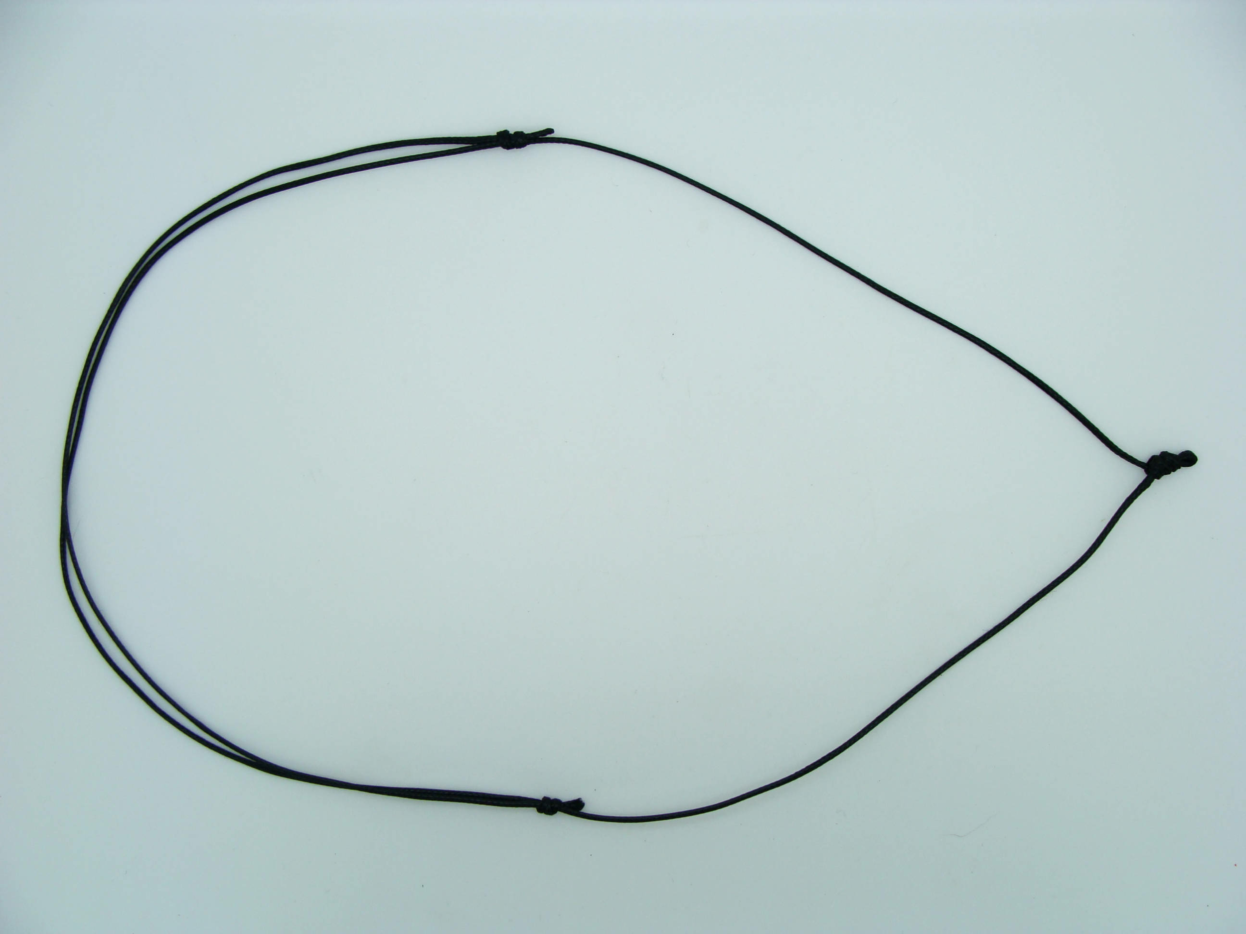 collier avec boucle noir CM-nylon-boucle