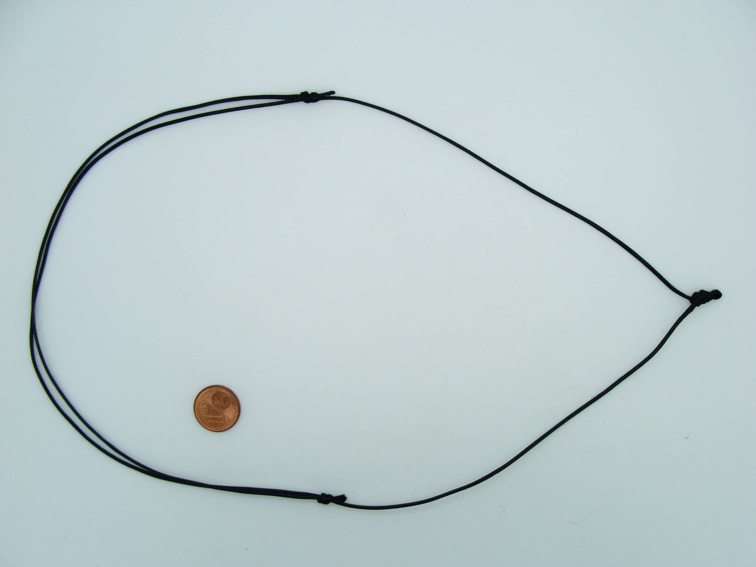 CM-nylon-boucle collier avec boucle noir
