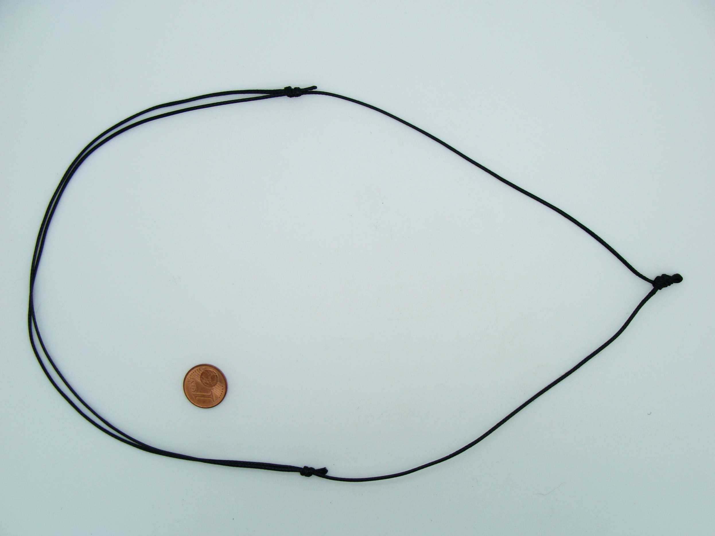 collier avec boucle noir CM-nylon-boucle
