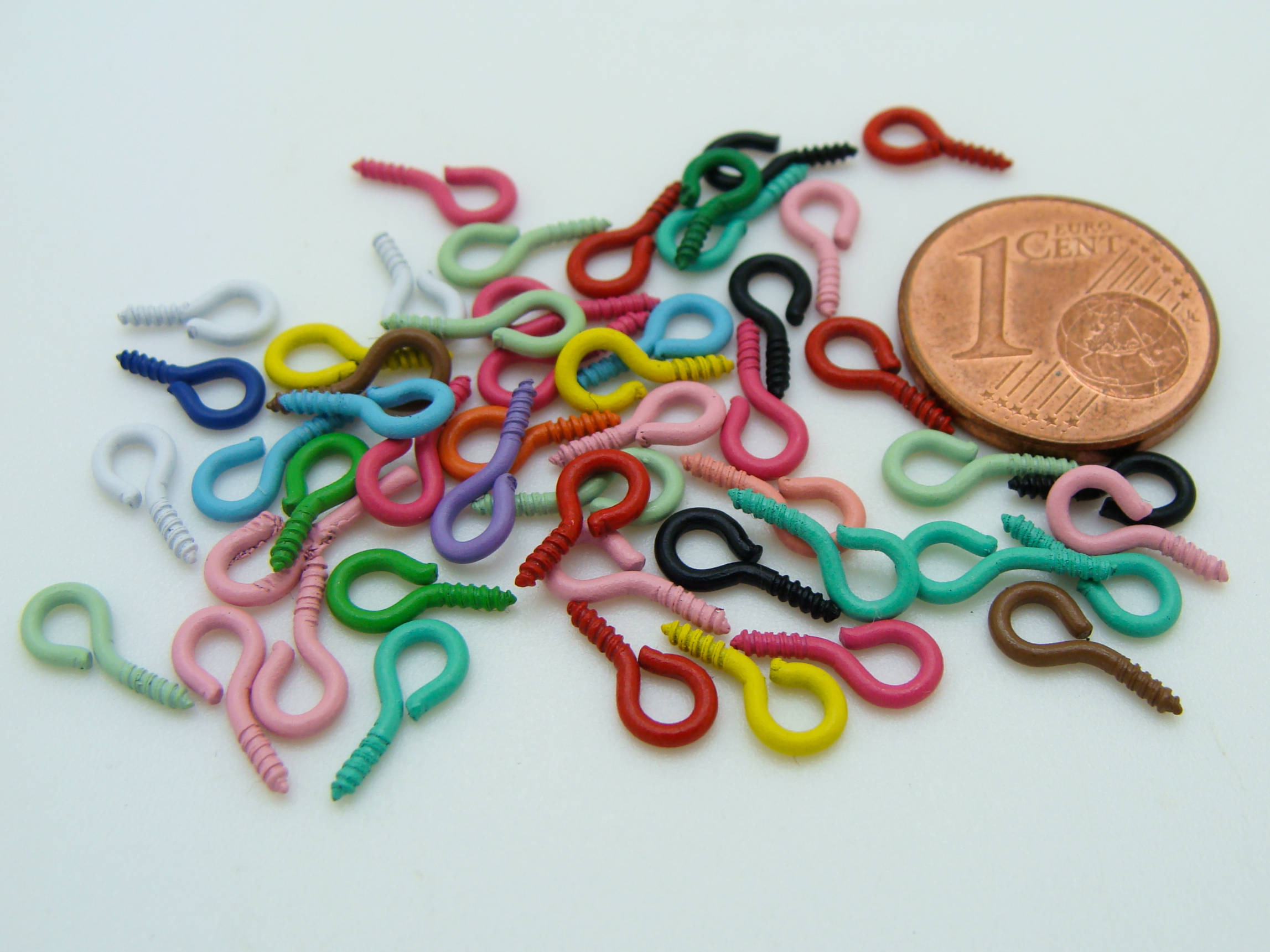 pitons 8mm multicolore metal