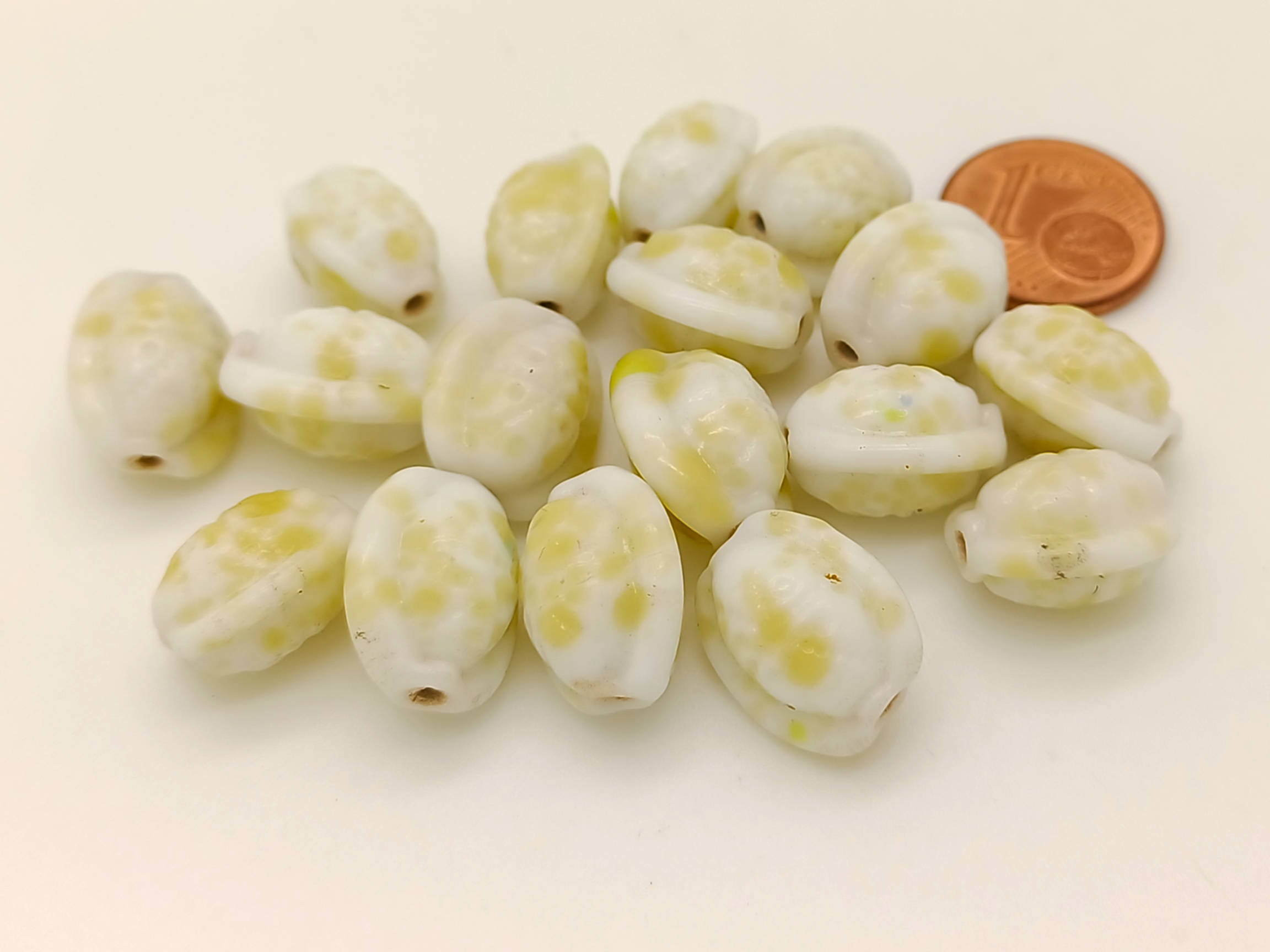 lot perles olives jaune vert PV-lot-45