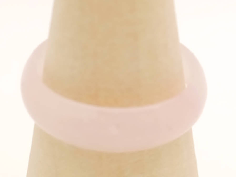 Bague verre simple rose clair bijoux BAG01-06