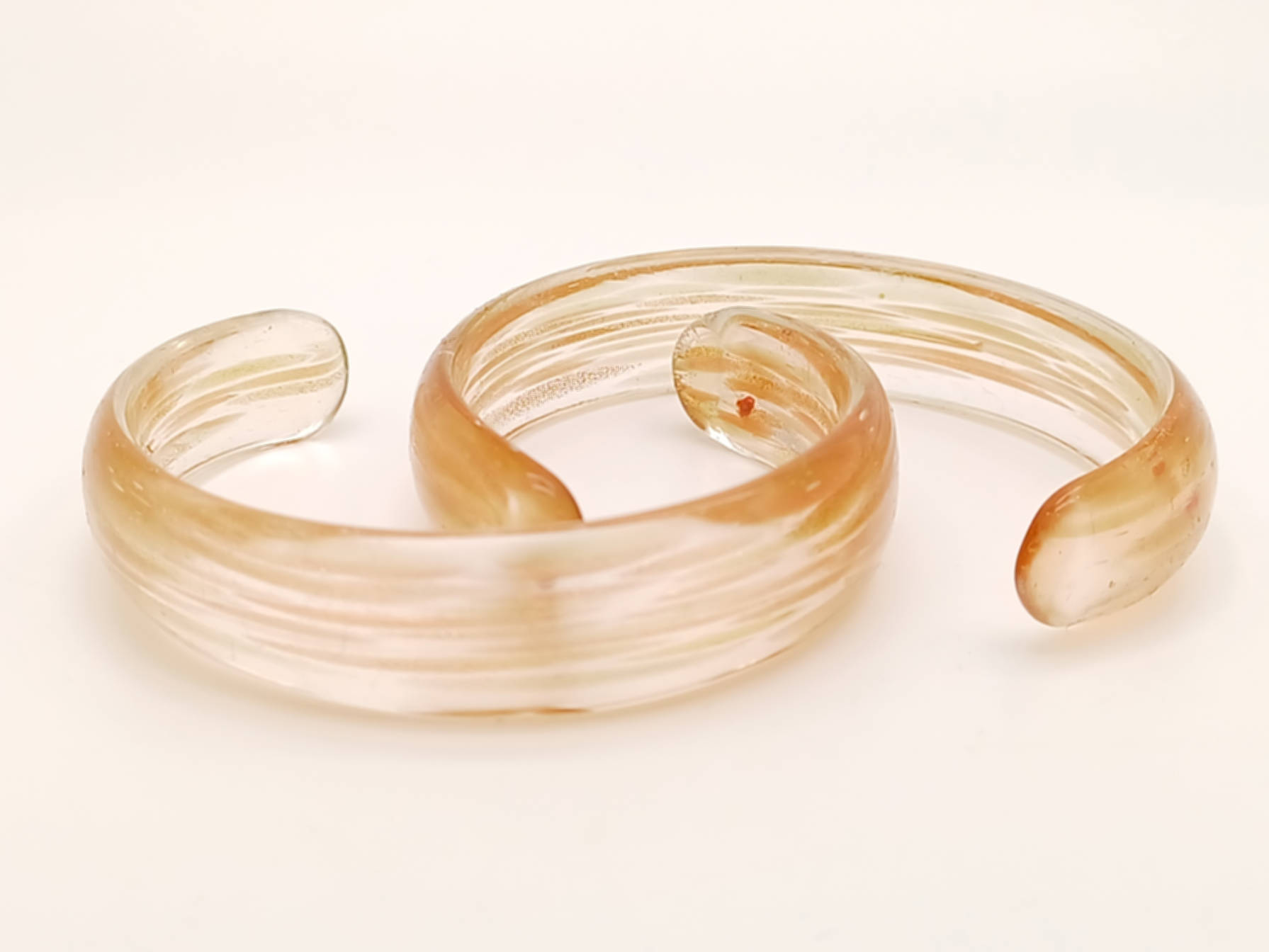 bracelet marron dore verre bijoux BRA05
