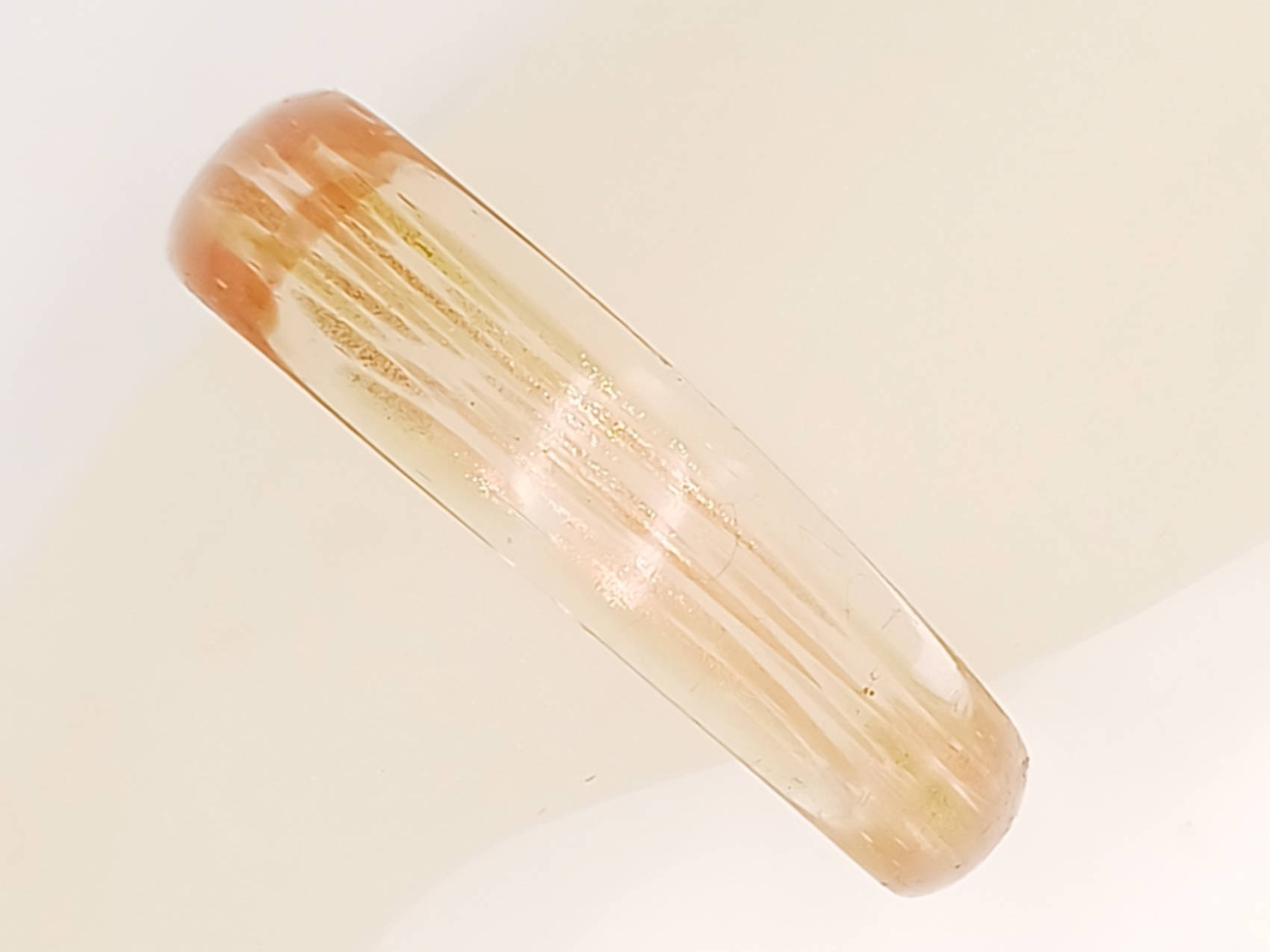bracelet marron dore verre BRA05