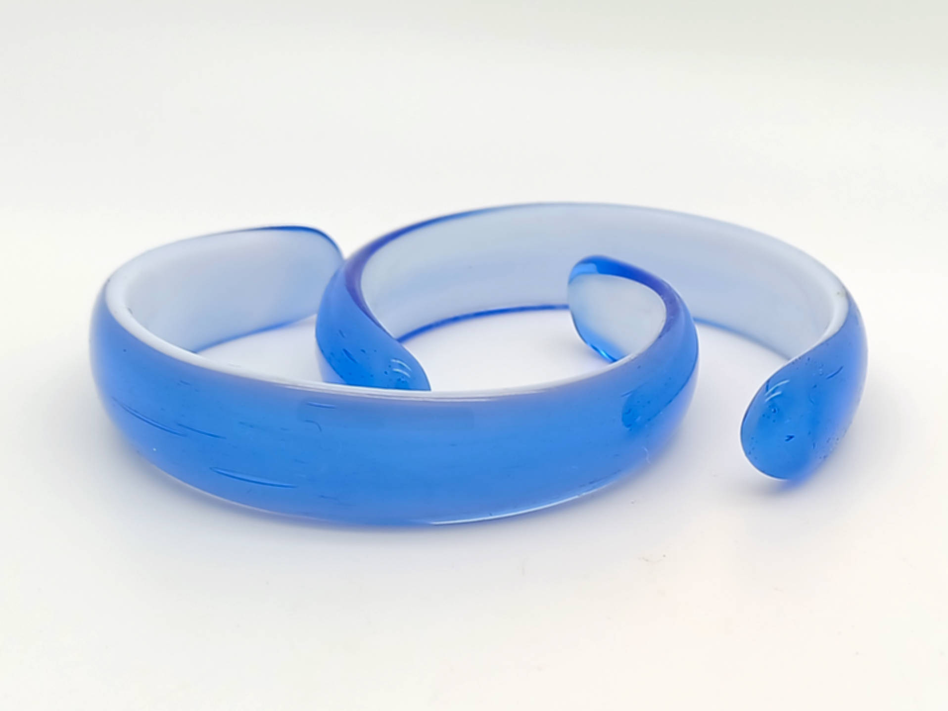 bracelet bleu verre bijoux BRA11