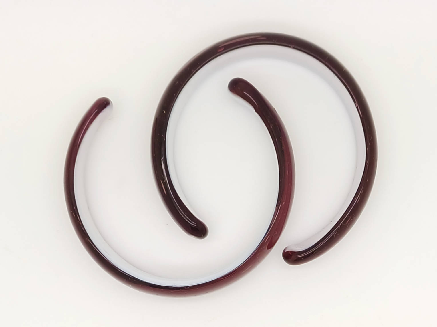 bracelet violet verre bijoux uni BRA10