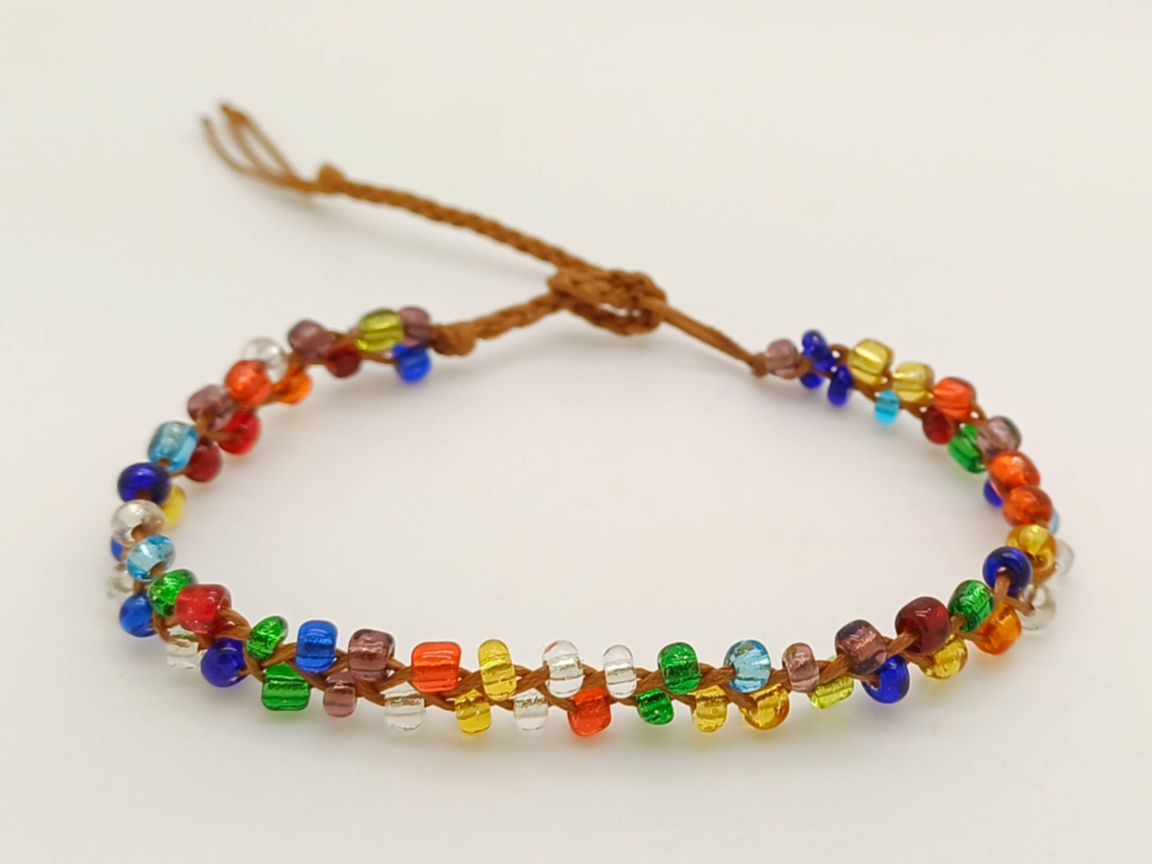 bracelet tresse rocaille BRA04