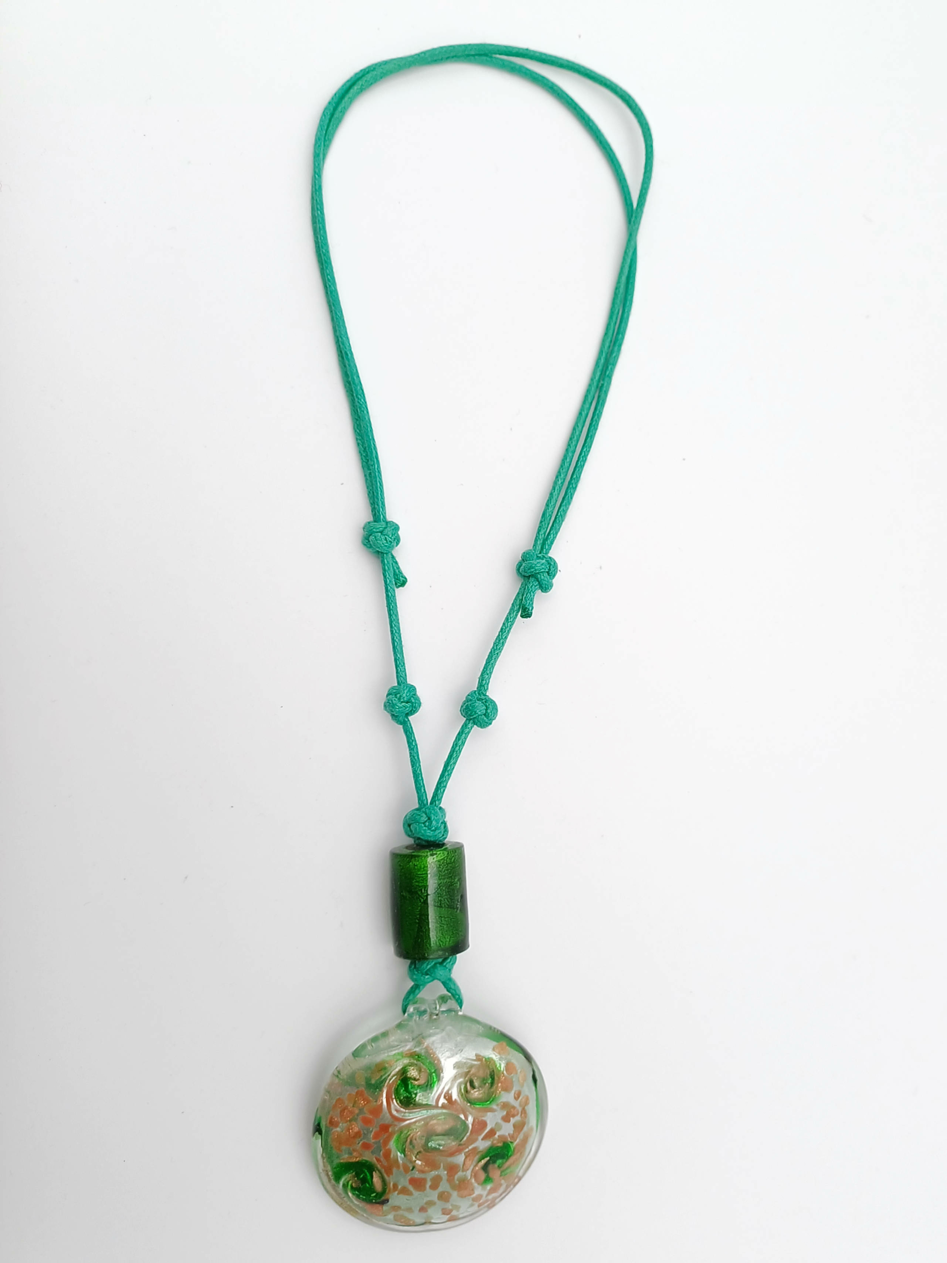 collier pendentif rond reglable col18