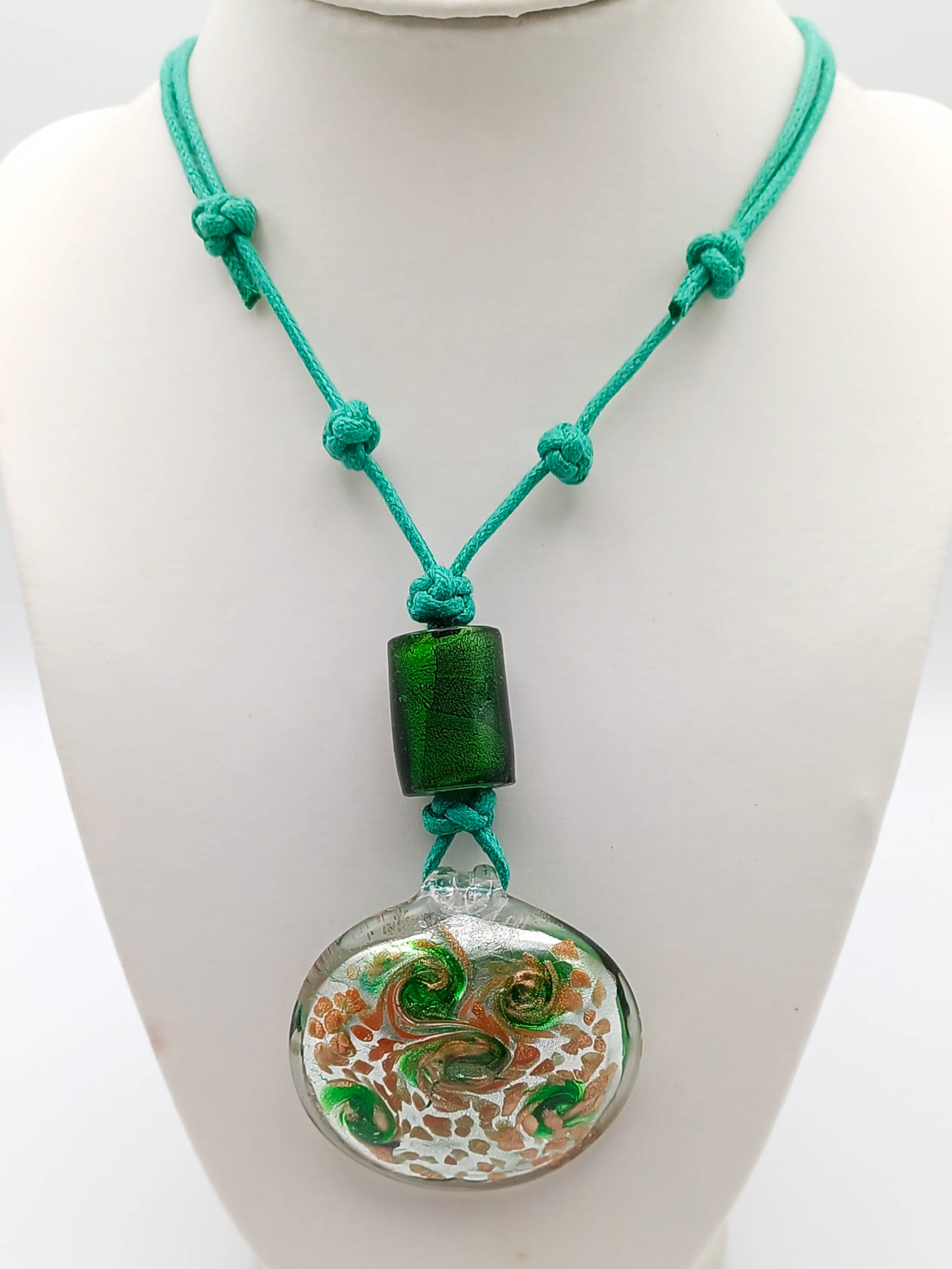 collier pendentif rond col18