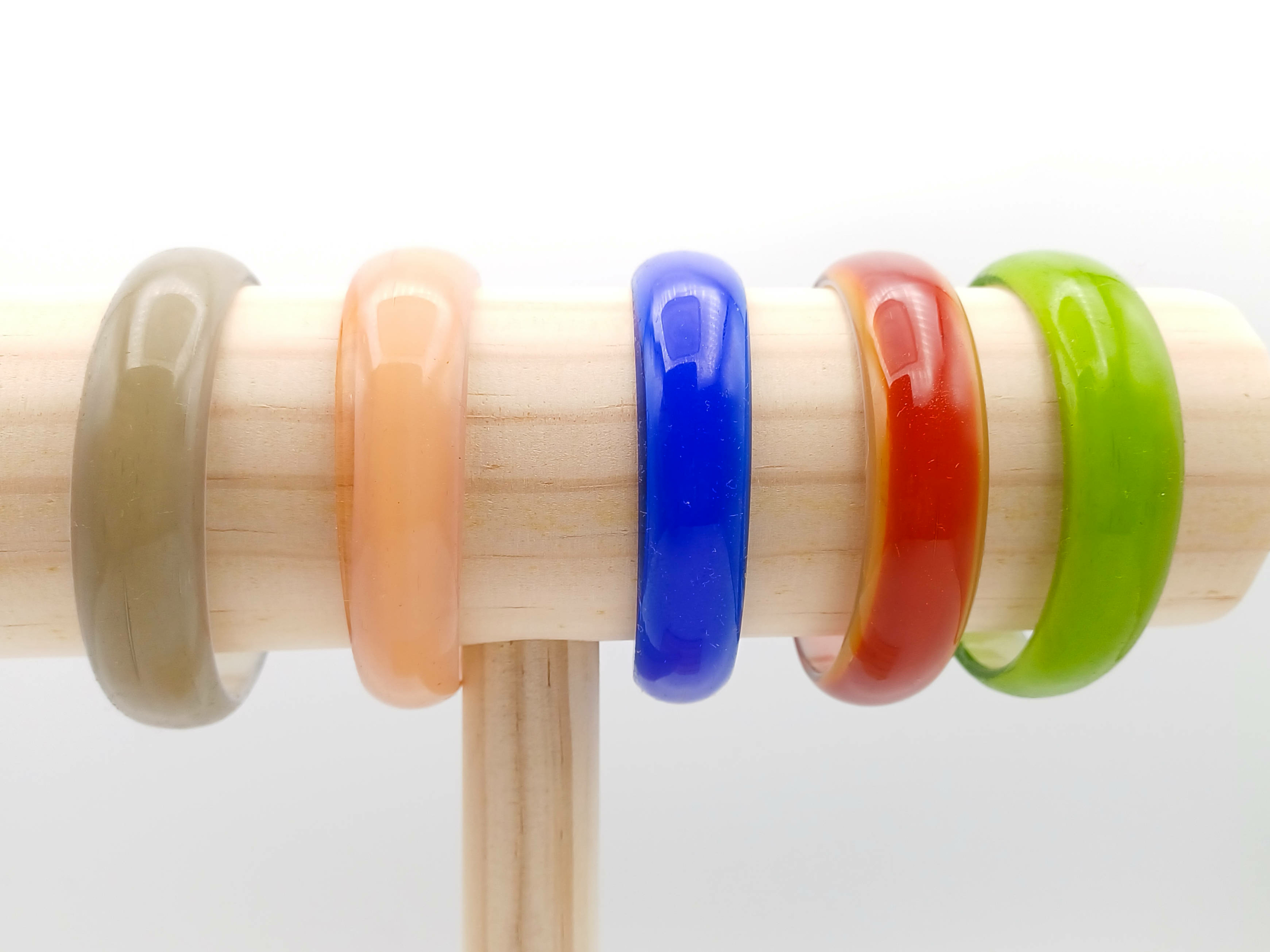 5 Bracelets verre lot 1 p2