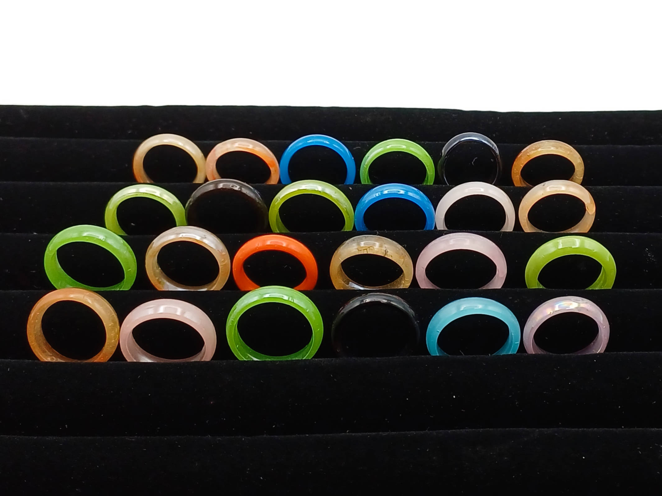 Bague verre simple lot 01 p4