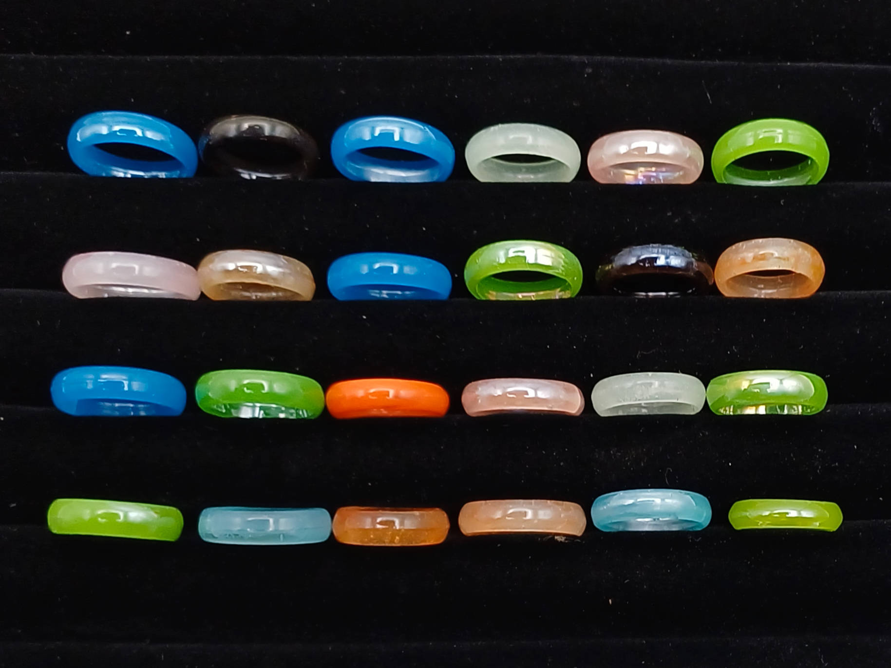 Bague verre simple lot 02 p6