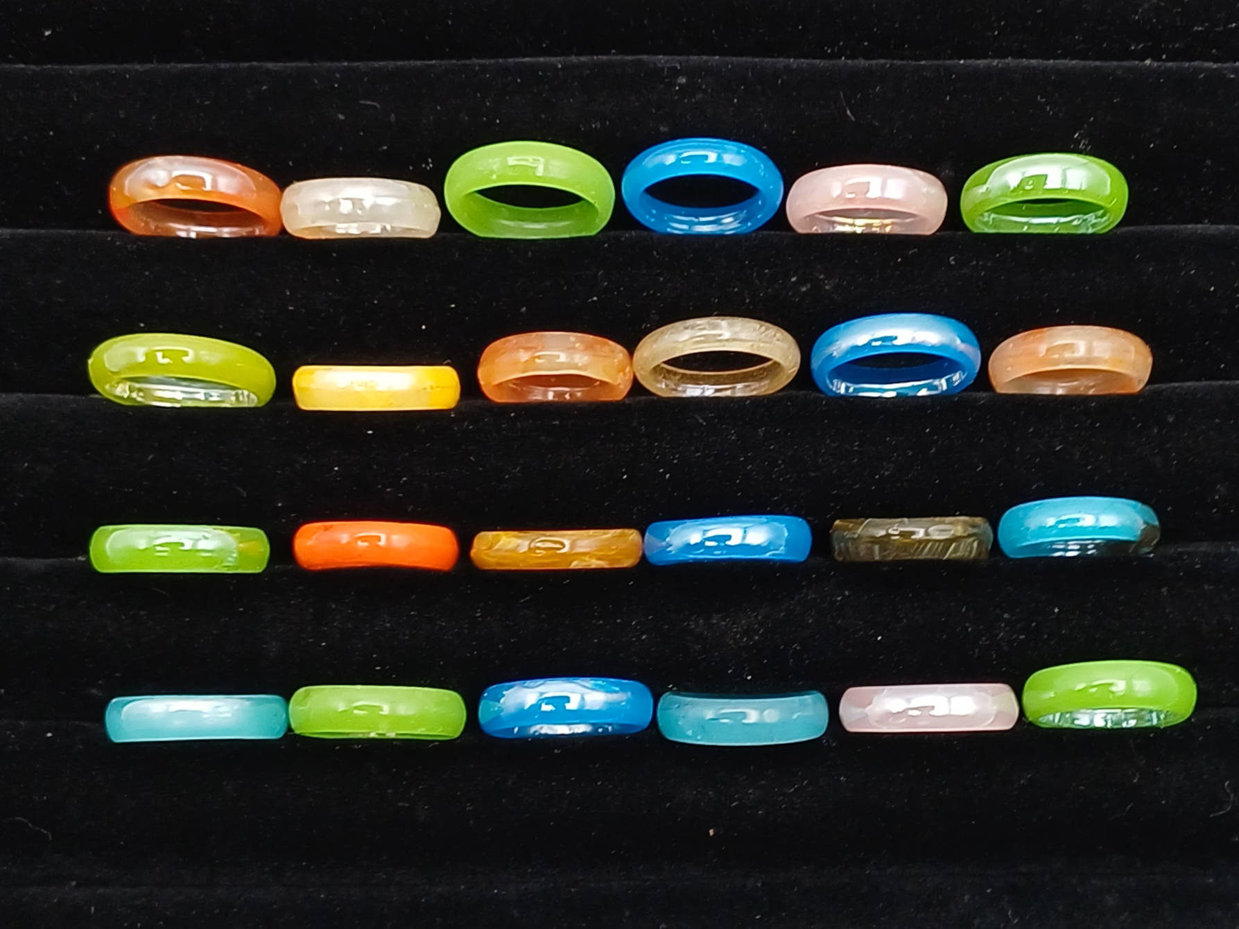 Bague verre simple lot 03 p5
