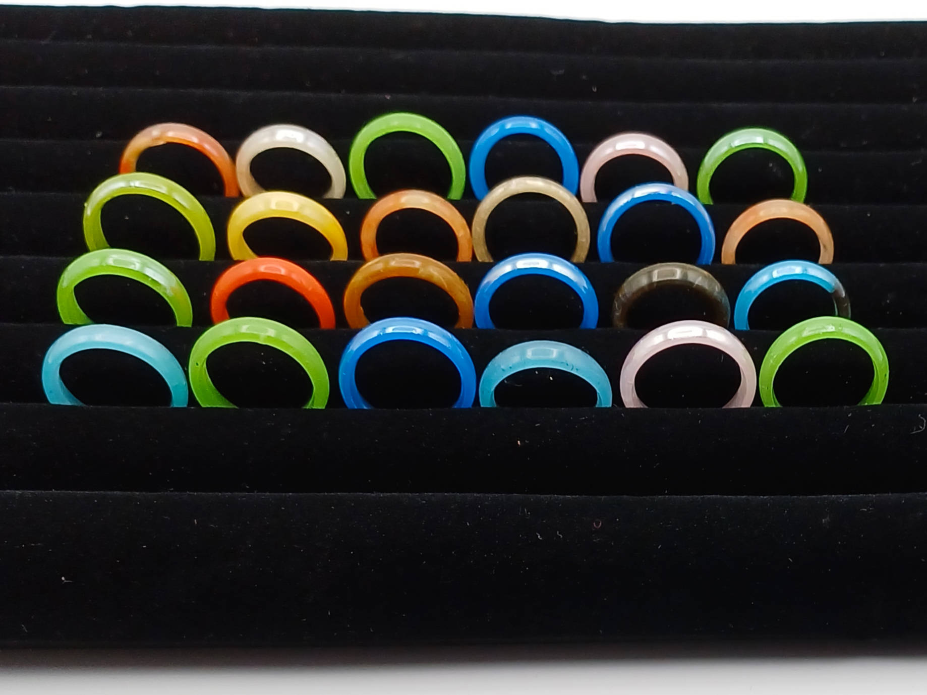 Bague verre simple lot 03 p7