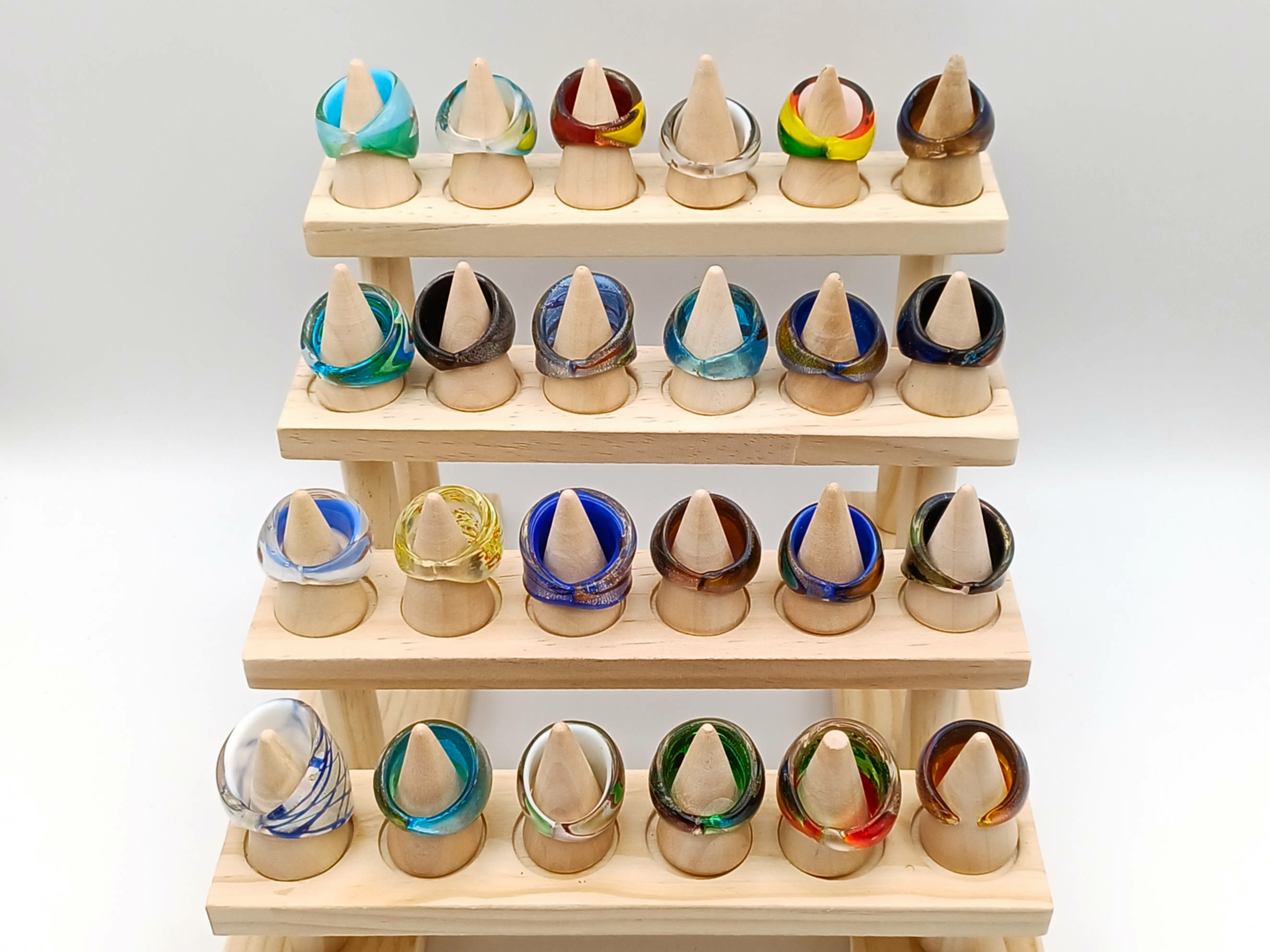 24 Bagueq verre lampwork lot 14 p5