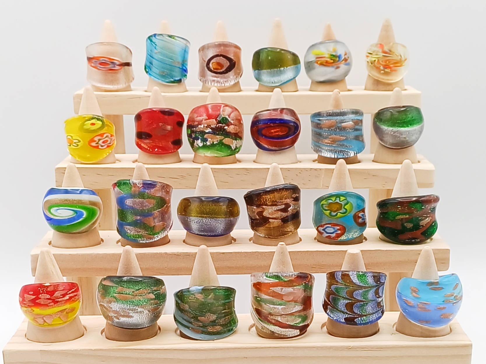 Bague verre lampwork lot 17 p3