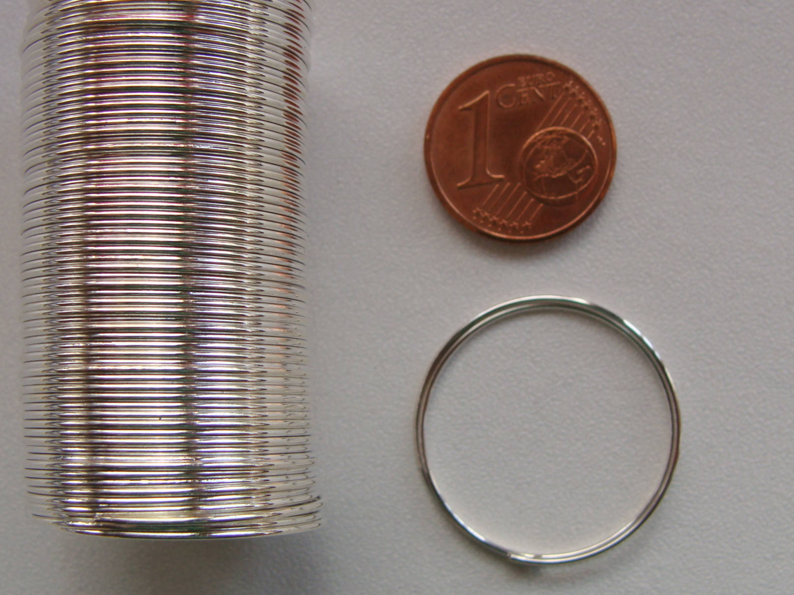 fil mémoire bague 20mm acier