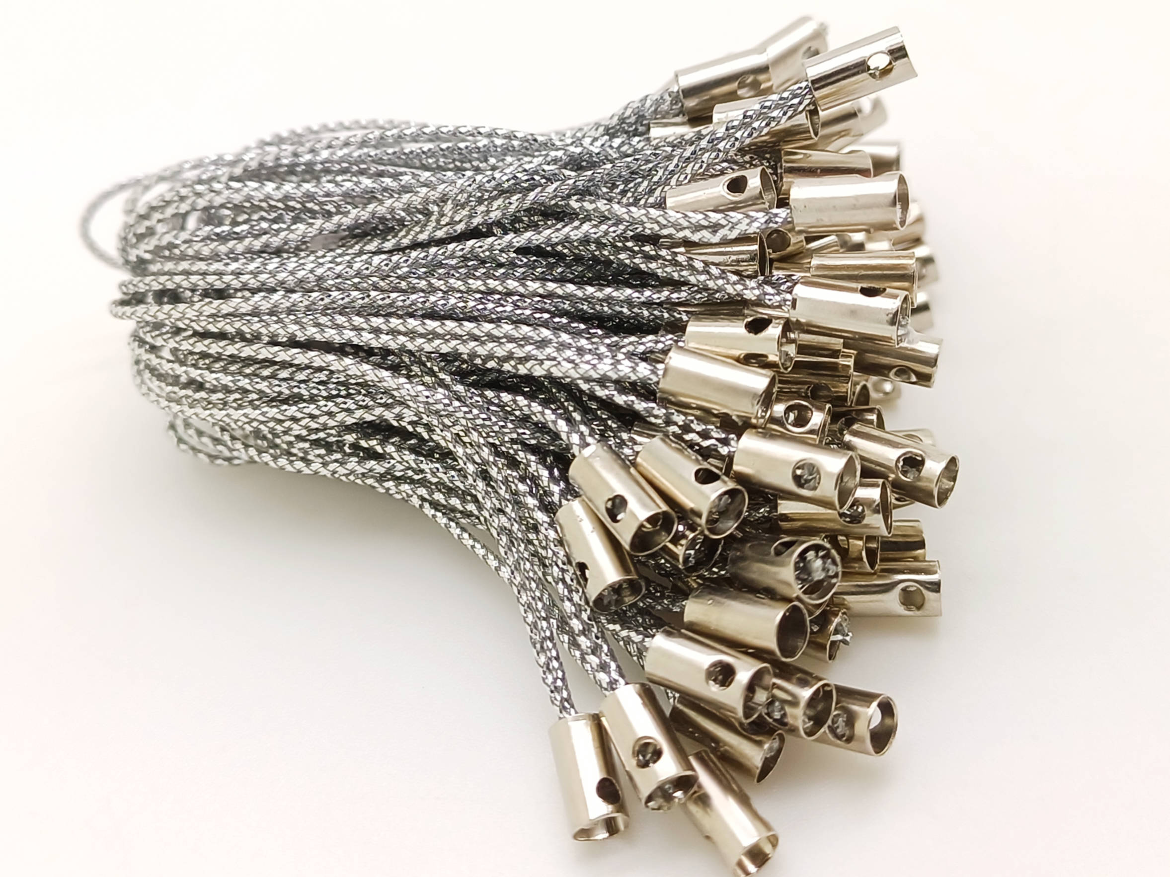 dragonne argente simple par 100