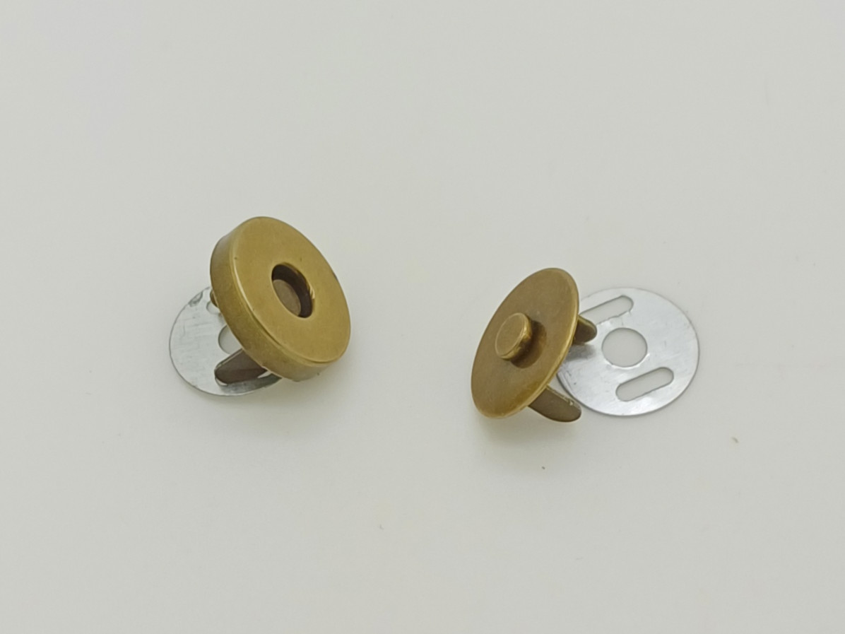 fermoir  aimant rond magnetique Fermoir-mag-R14mm-B