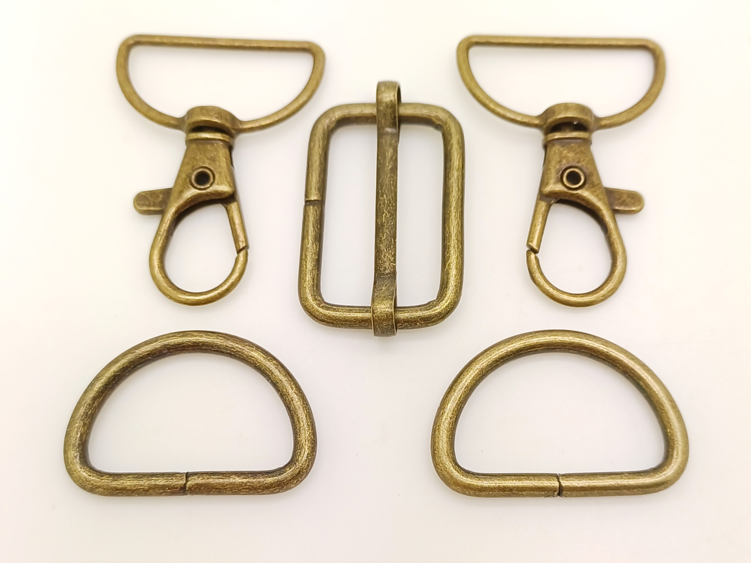 kit pour bandouliere bronze fermoir