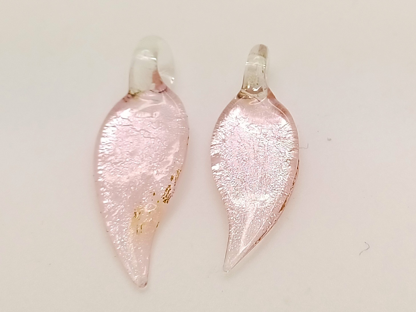 Pend-428-1 pendentif goutte rose