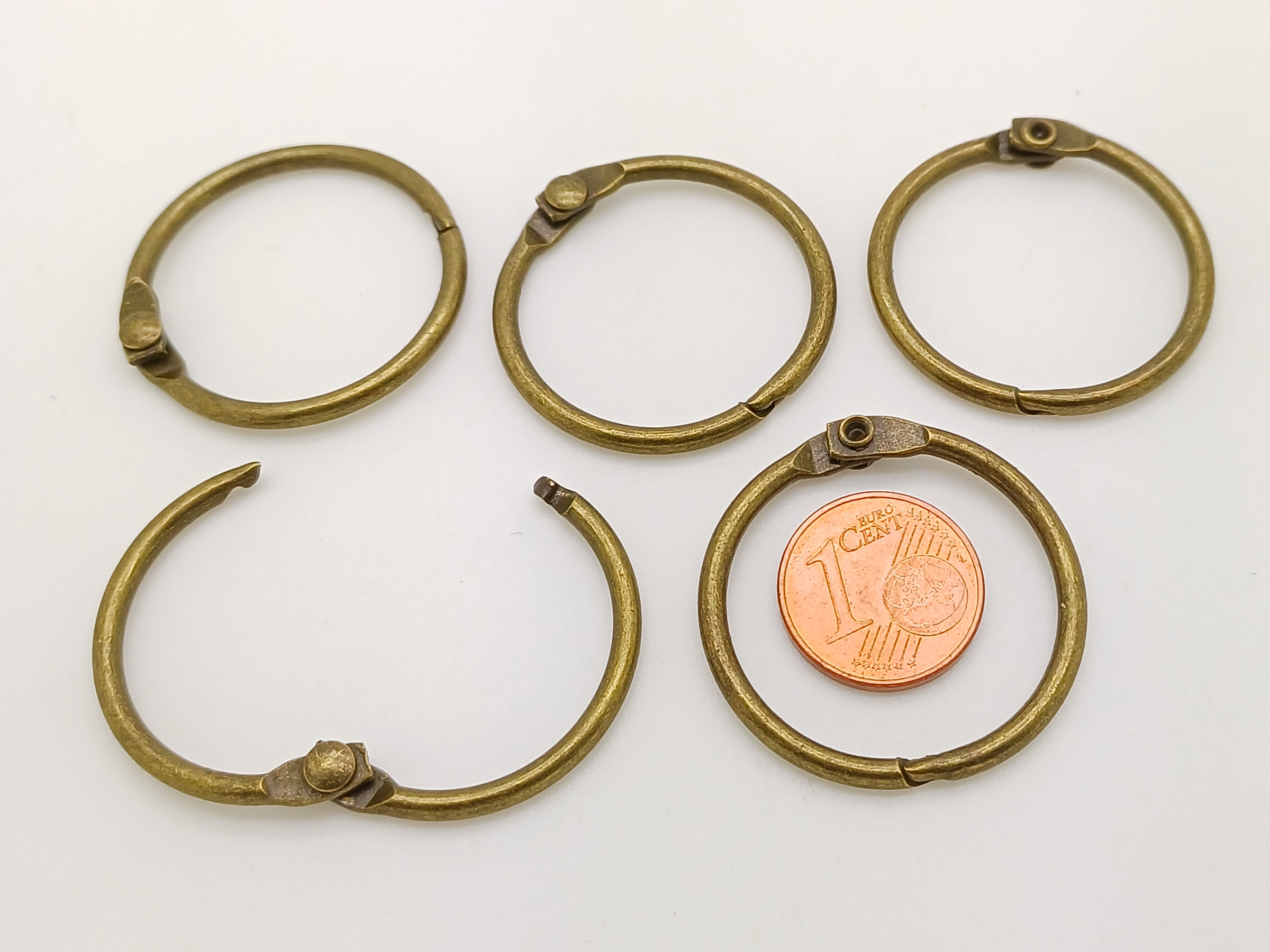 anneau reliure bronze 25mm ouvrable