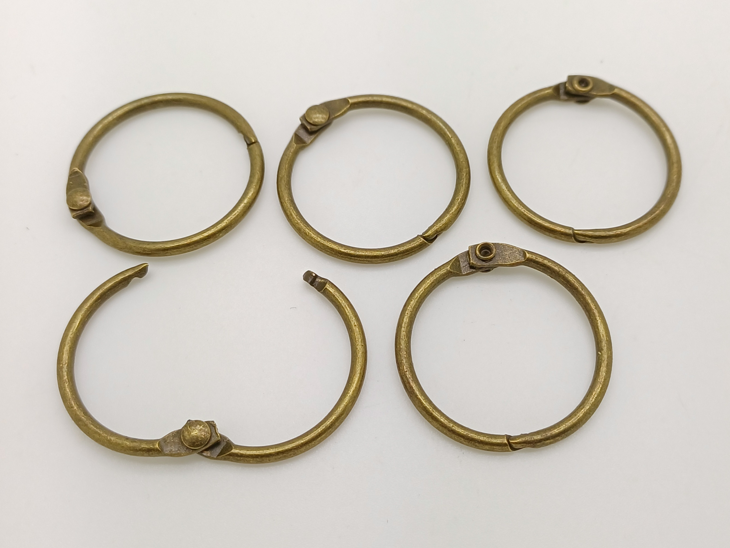anneau reliure bronze 25mm