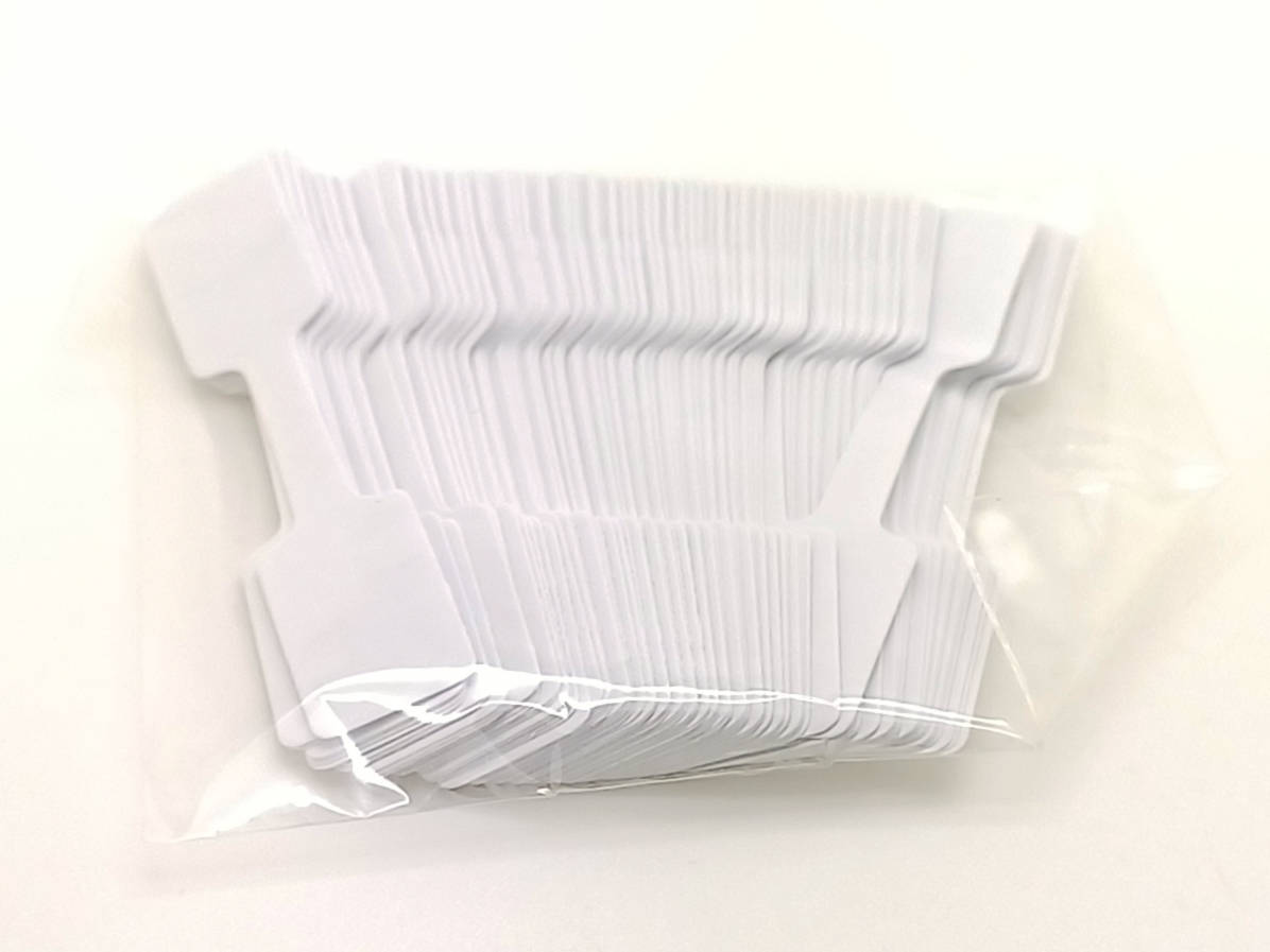 etiquettes prix blanches autocollante 6cm