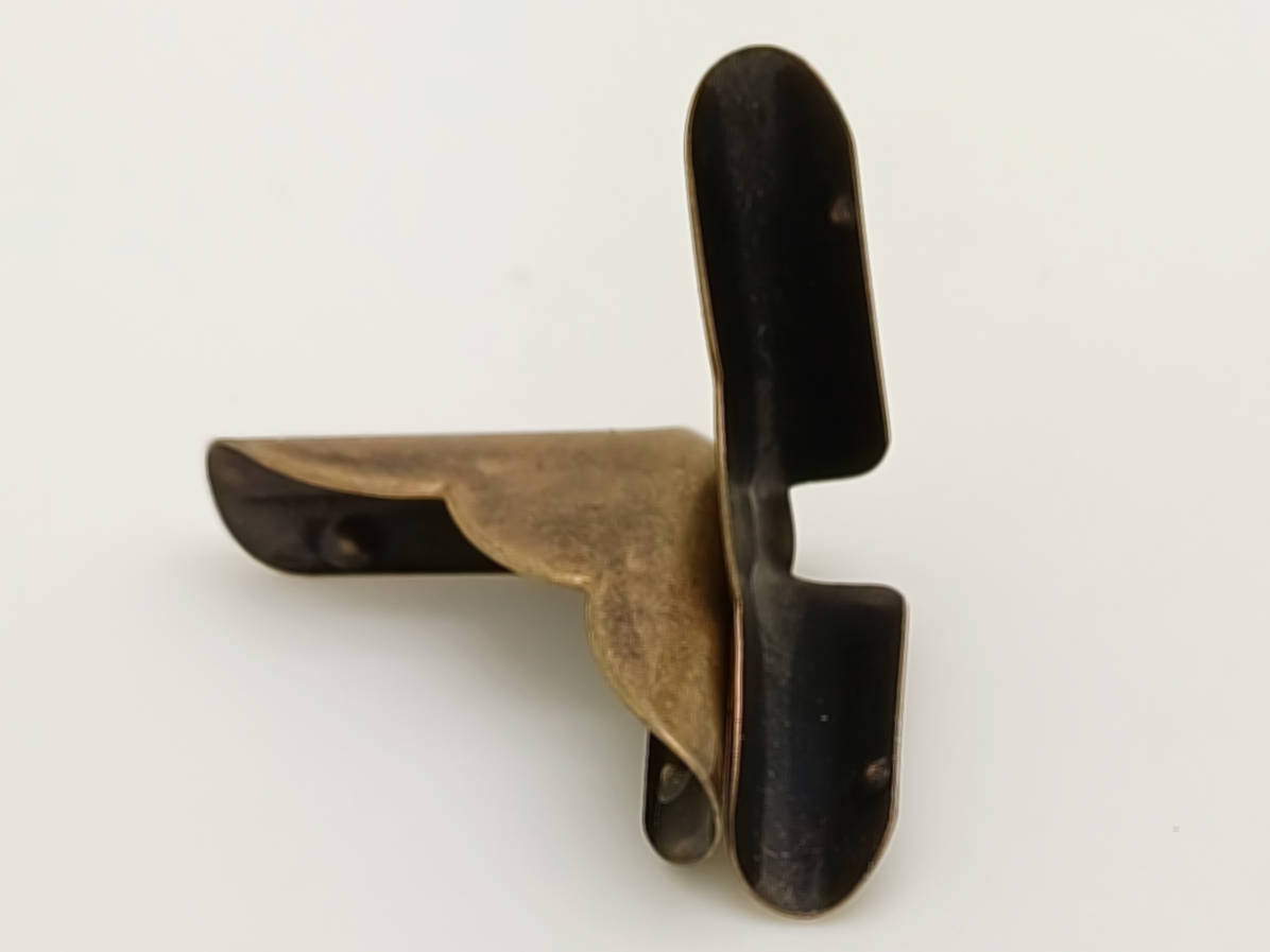 angles bronze 22mm coin classeur album