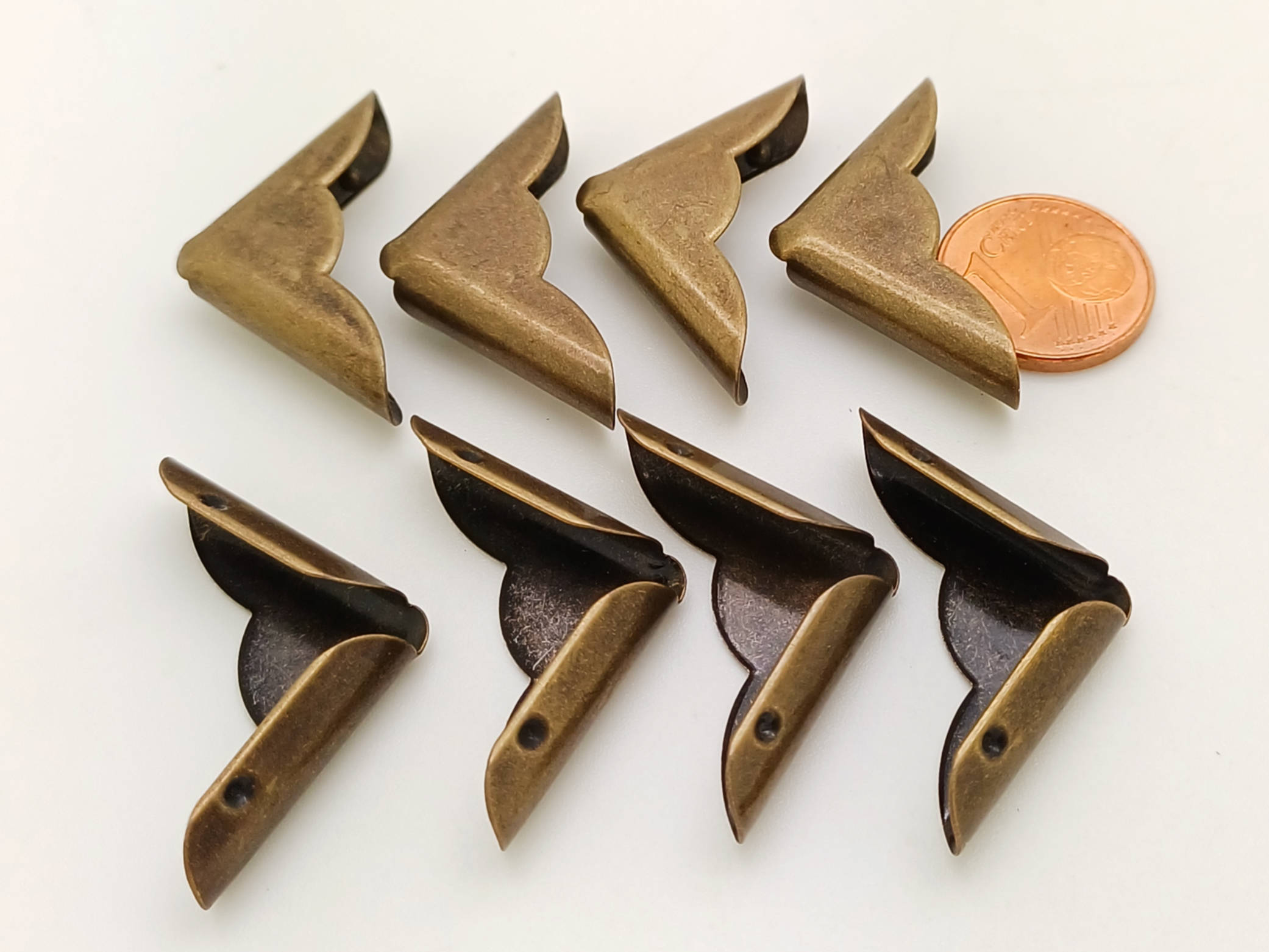 angles bronze 22mm cartonnage