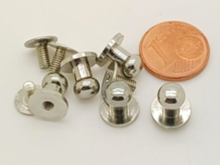 mini poignee argentee 88x59 mod4 bouton metal cartonnage
