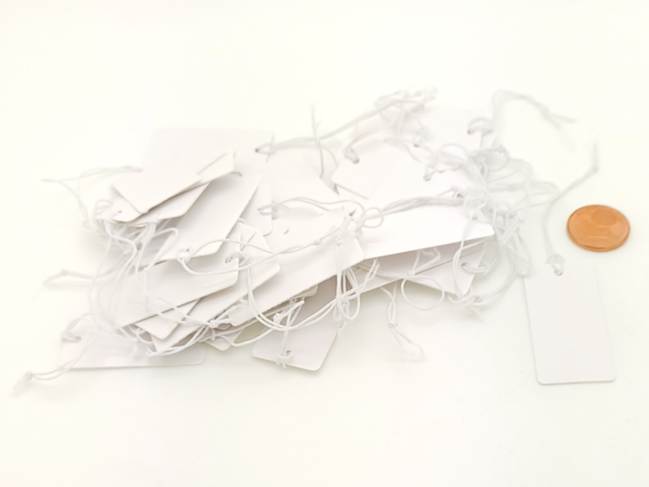 etiquette 36x18 elastique blanche