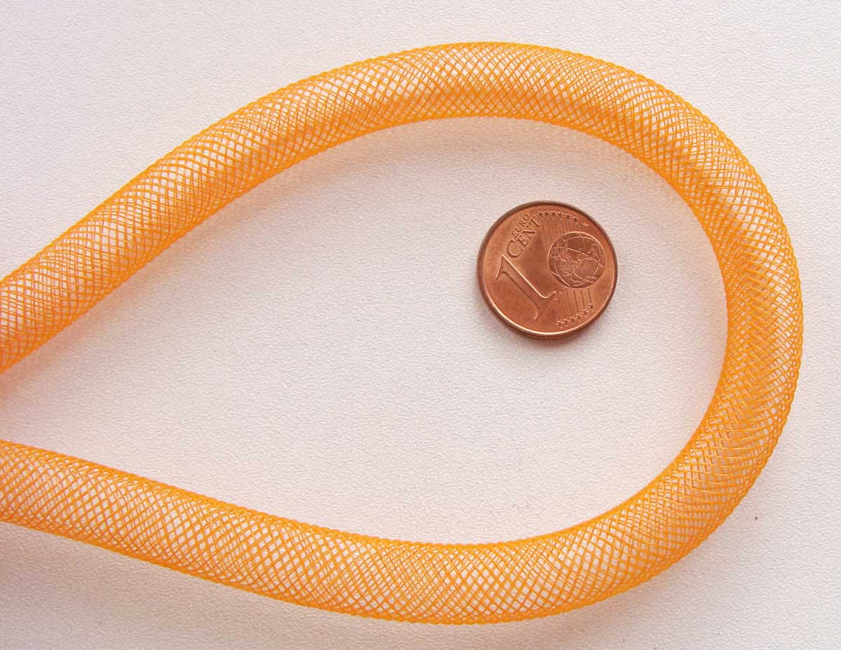 fil resille orange 8mm