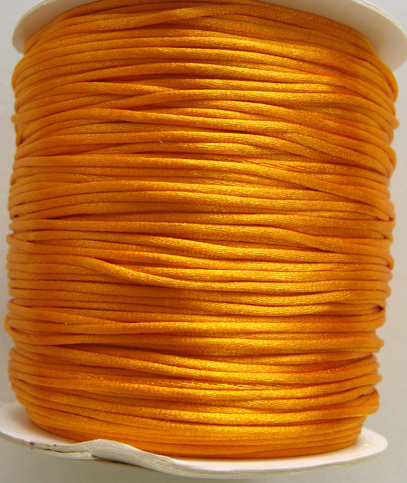 queue de souris 1mm orange clair cordon