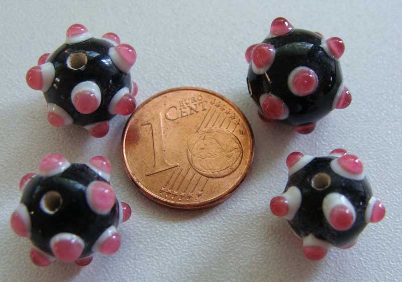 perles verre picots noir PV-pic-05