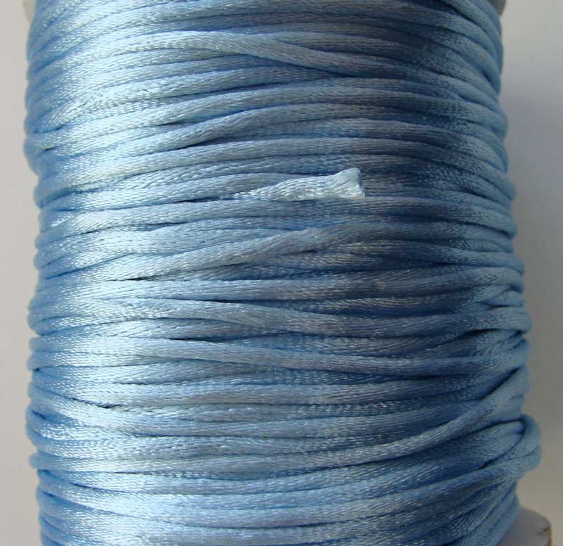 cordon bleu clair queue de rat 2mm bobine