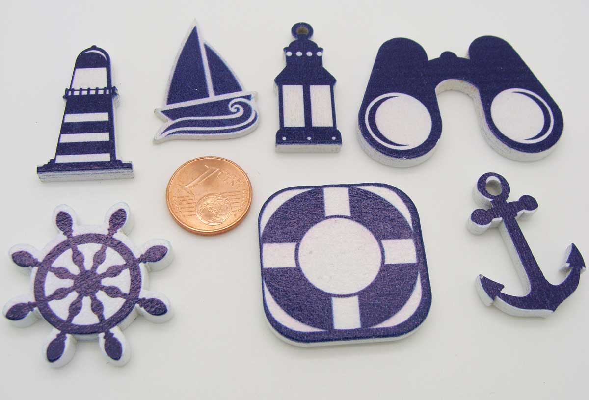 embellissement mer marin bleu mer bois mod2
