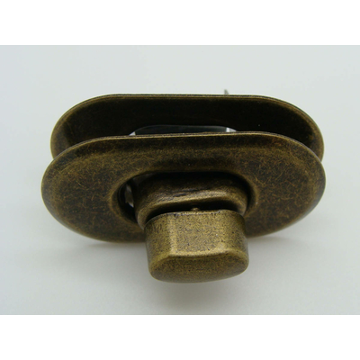 fermoir tourniquet mercerie bronze