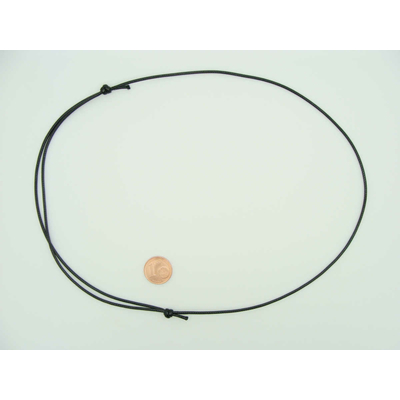 collier nylon noir 15mm reglable