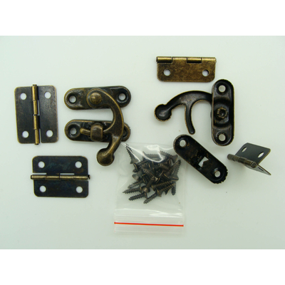 kit fermeture 2 boites bronze