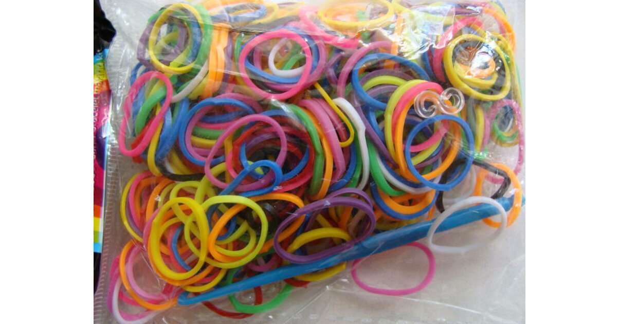 Assortiment De Bracelets élastiques Multicolores Kid's Bandz - Formes Cool Bag