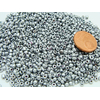 perle rocaille opaque 2mm gris argent verre