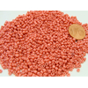 perle rocaille opaque 2mm rose corail verre