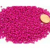 perle rocaille opaque 2mm rose violet verre